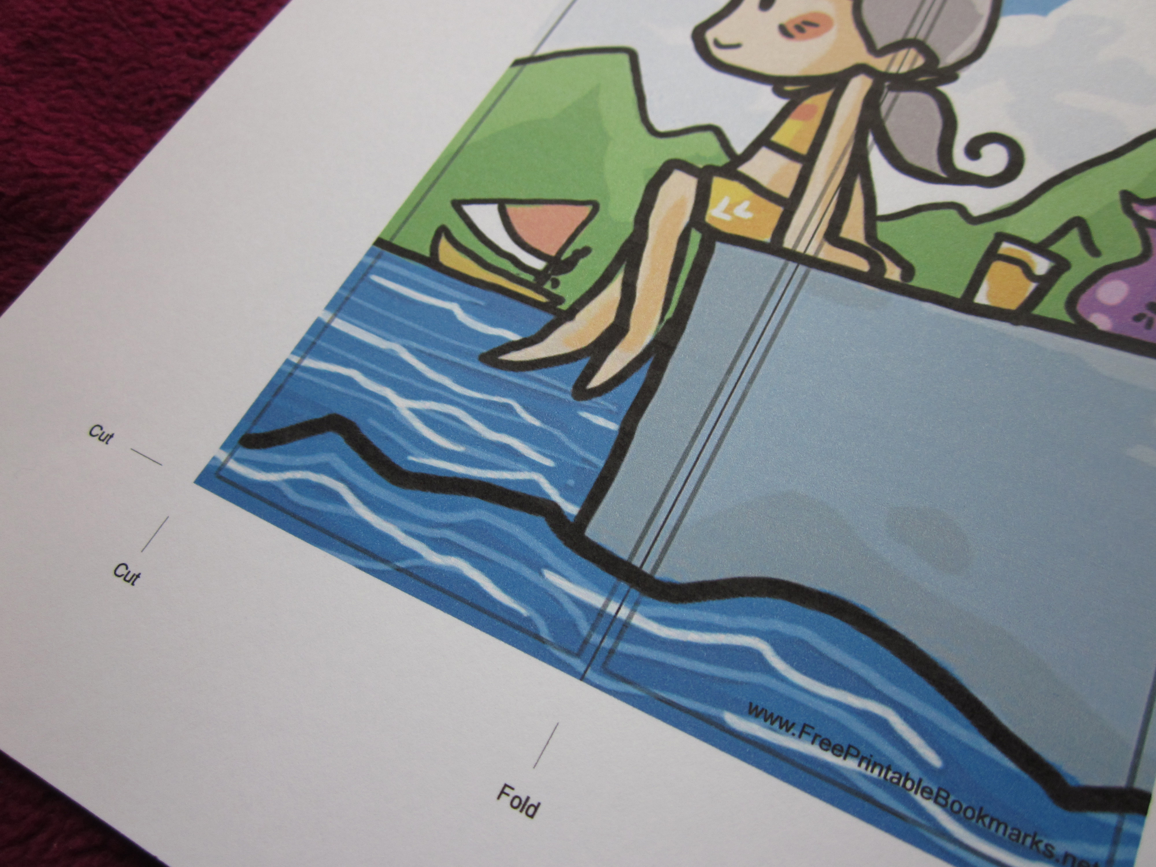 How to Make a Printable Bookmark