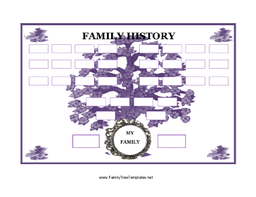Family Trees for Reunions, School and Fun