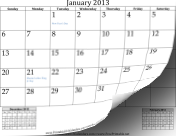 Printable 2013 Calendars