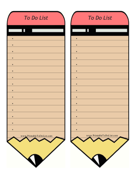 Free Printable To-Do Lists
