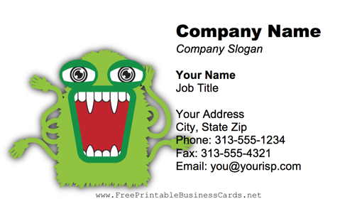 New Free Printable Business Cards