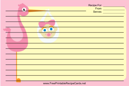 Recipe Cards for Spring, Babies, and More