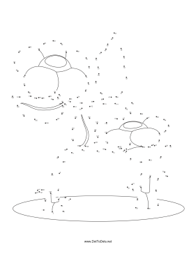 Printable Dot to Dot Puzzles