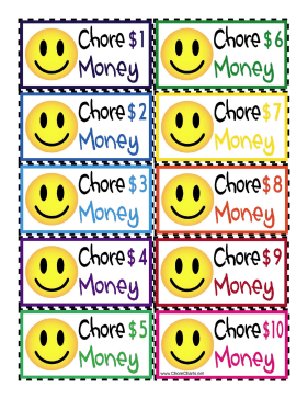 Printable Chore Charts