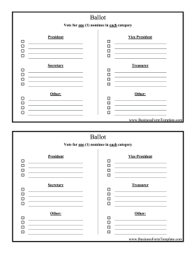 Free Printable Business Forms