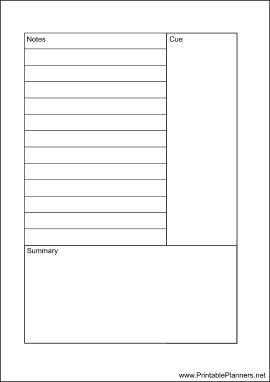 New Printable Planner Sizes