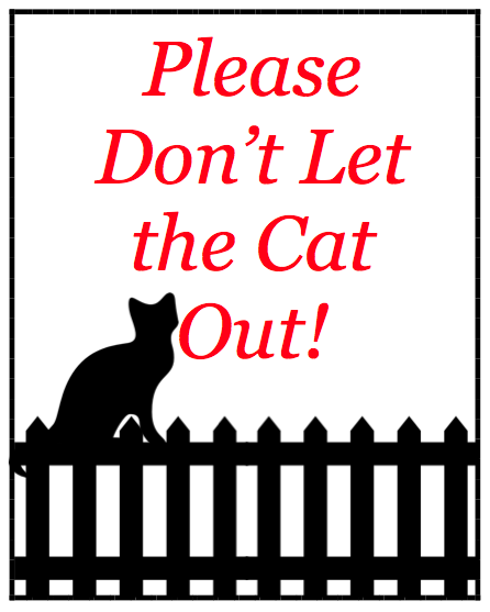 New Printable Signs