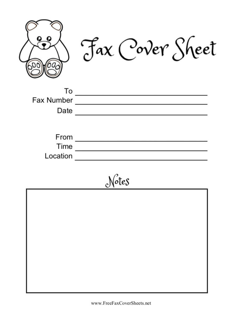 Free Fax Cover Sheets  Free Printables