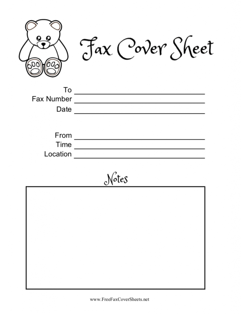 How To Fill Out A Fax Cover Sheet - Fax Cover Sheet ...