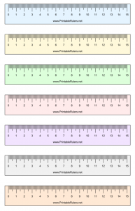 Printable Rulers that Measure Up