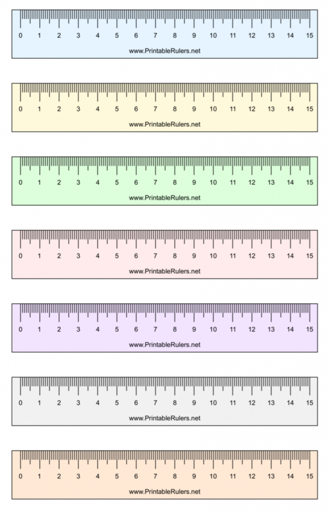 10 Sets of Free, Printable Rulers When You Need One Fast