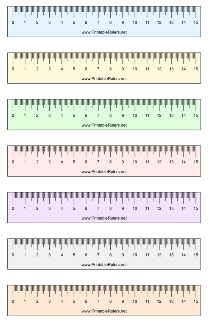 Printable Metric Ruler