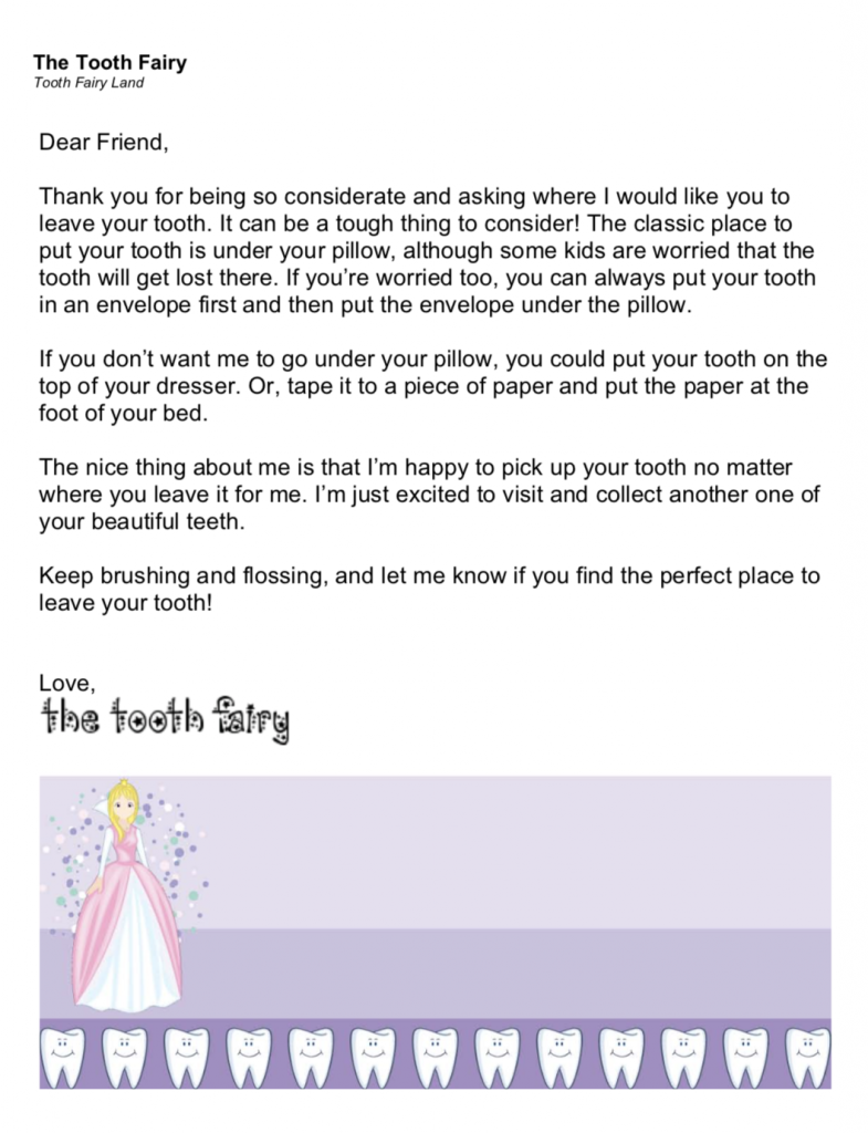 tooth fairy letters and other toothy printables free printables