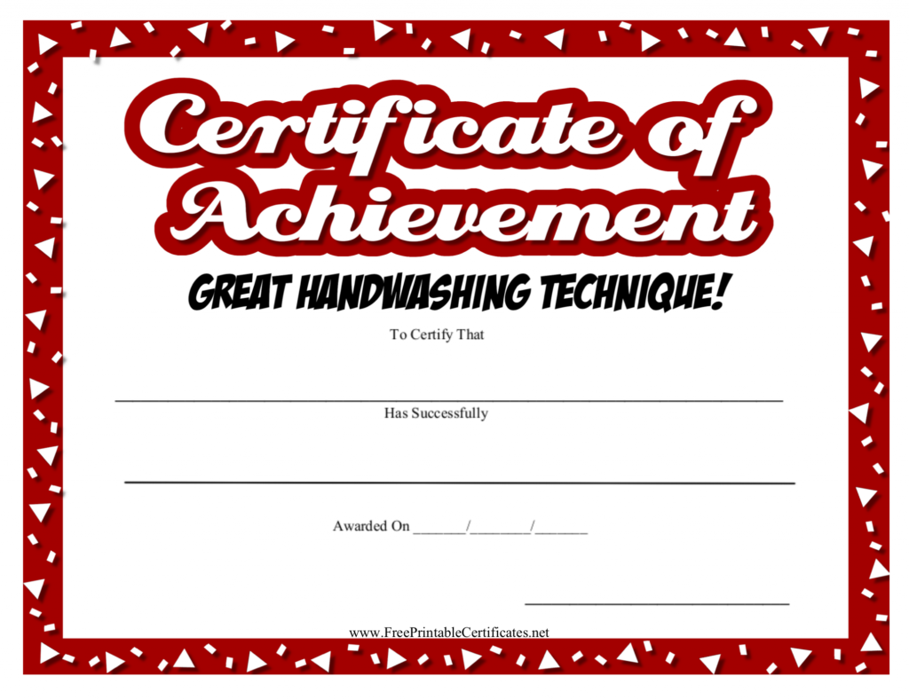 Printable Award and Recognition Certificates