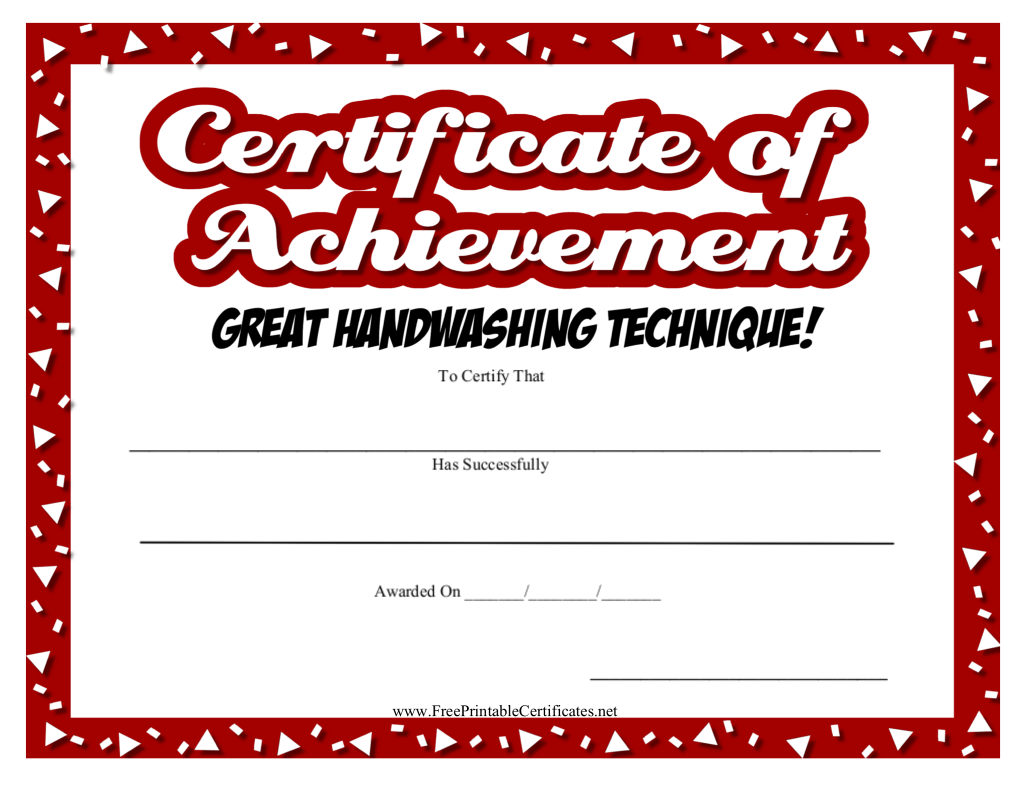 Printable Award and Recognition Certificates