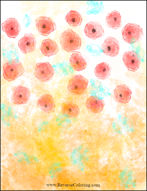 Coloring In Reverse 