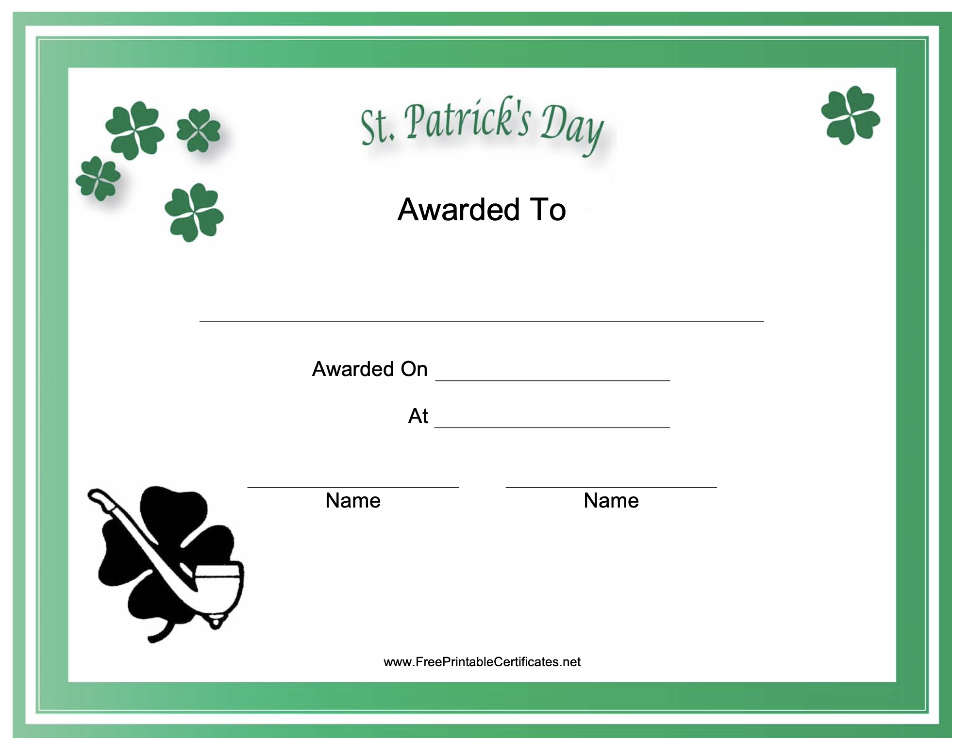 St. Patrick’s Day Printables